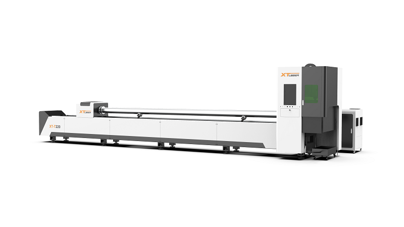 Fiber laser buis snijmachine